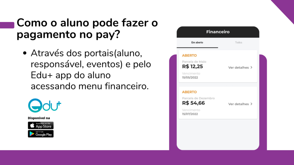 aplicativo do aluno
